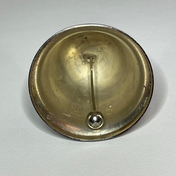 Bridalane Silver Christmas Bell 1976 5 Golden Rings - Picture 10 of 10